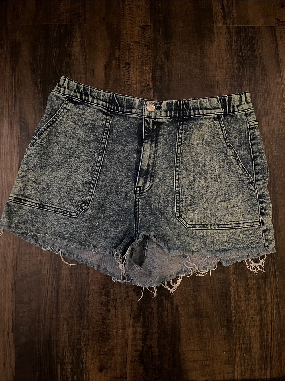 Wild Fable Acid Wash Shorts